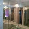 Clear Mirrors with 2" Beveled Overlays